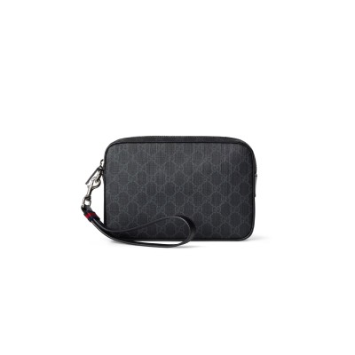 GUCCI GG BLACK SMALL POUCH 792096 (23*16*5cm)